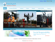 Tablet Screenshot of fenchurcheng.com